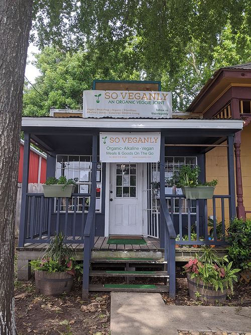Yay! SoVeganly is open for outside dining, curbside pickup! at SO Veganly in Spring