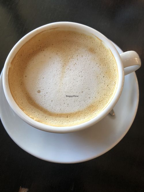 Good coffee- it took to long for they served it though, as you can see at the side from the cup at Meneer Nilsson in Zierikzee