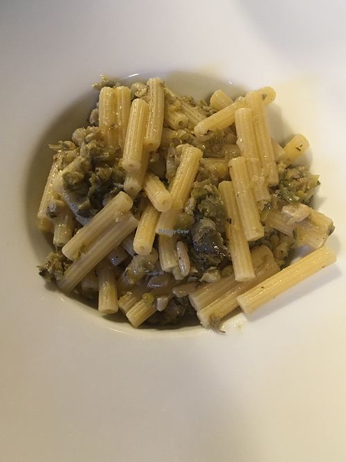 Vegetable pesto pasta at Mascha Parpaja in Canosio