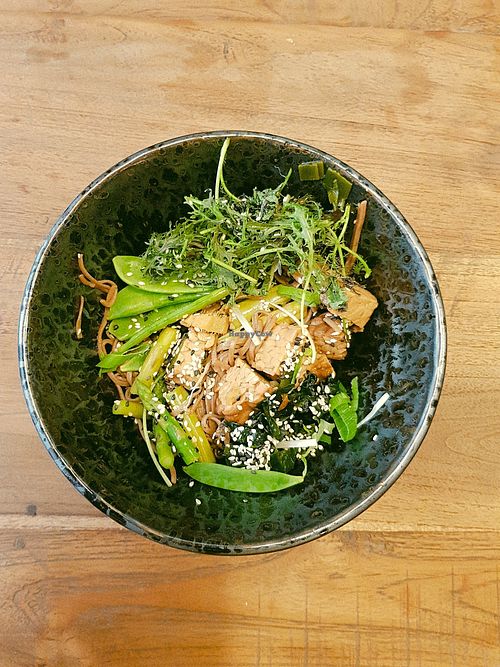 Tempeh Bowl at Forky's - Milady Horákové in Prague