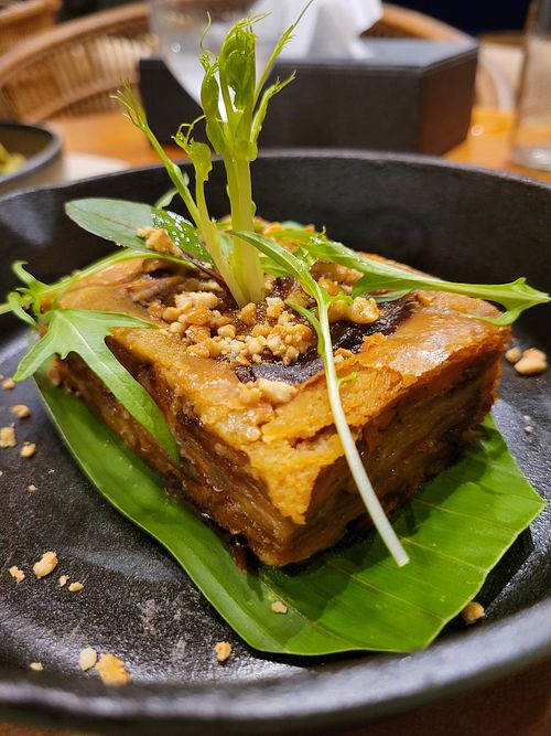 Eggplant parmesan - wonderful! 😋 at Halapua by Kapuhala in Koh Samui