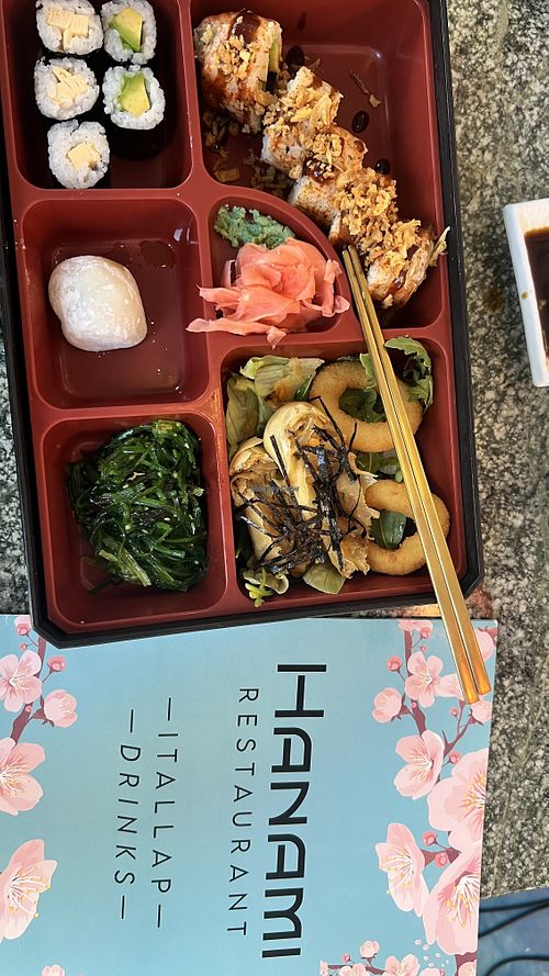   at Hanami Sushi in Budapest