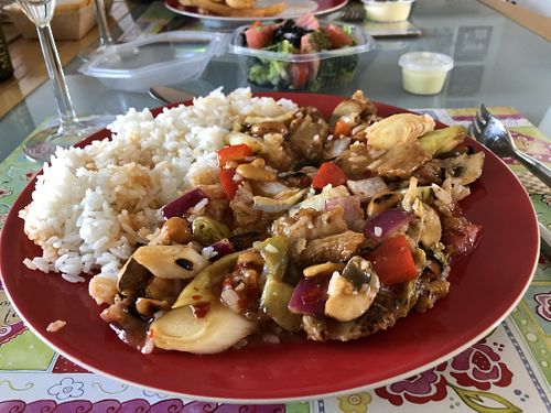 Sweet Chili “chicken" at New Vegas in Haarlem