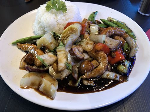 “Oyster Shrimps” (vegan) at New Vegas in Haarlem