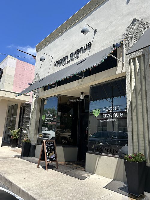 Outside   at Vegan Avenue in San Antonio