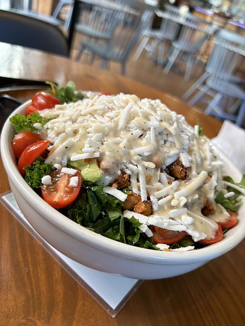 Kale Caesar salad - very good!   at Vegan Avenue in San Antonio