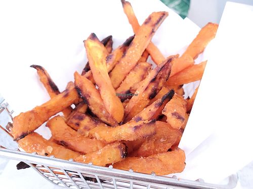 Sweet potato fries at Greenleaf Gourmet Chopshop in Venice