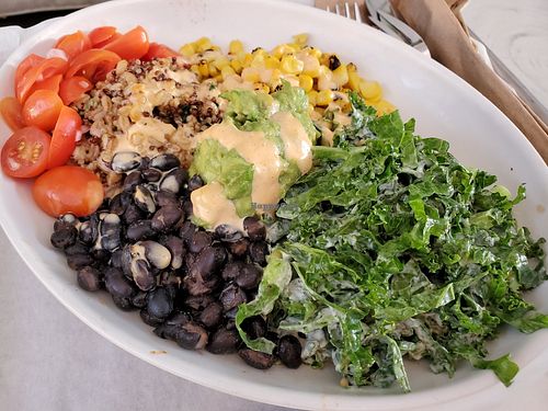 La La bowl vegan at Greenleaf Gourmet Chopshop in Venice