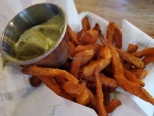 Sweet potato fries at Greenleaf Gourmet Chopshop in Venice