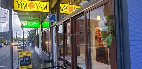 From the outside at Yim Yam in Yarraville