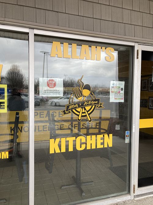Outside 3 at Allah's Kitchen in Rochester