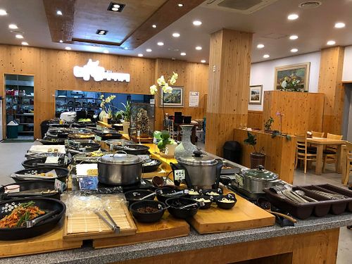 restaurant interior at Mippeum in Jeonju