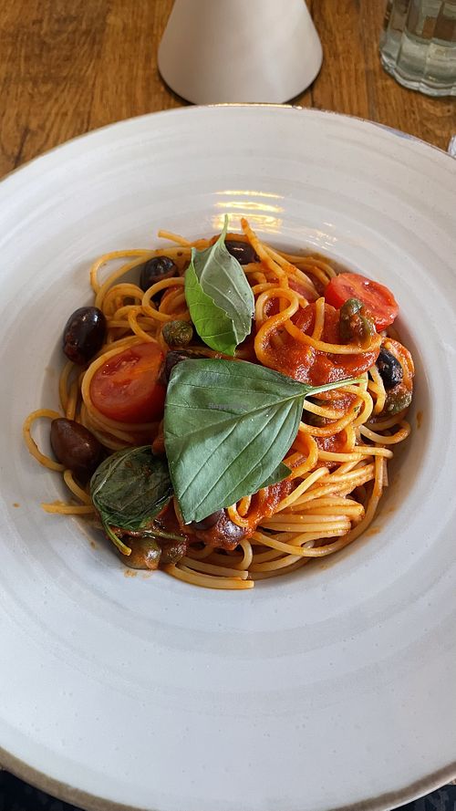 Spaghetti Puttanesca  at Da Noi in Seeshaupt