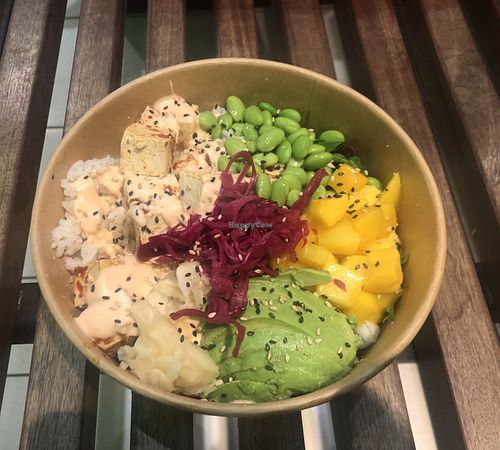 Avoloha tofu  at Hawaii Poke in Solna