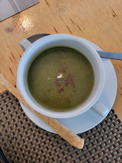 Pechay chowder at Corner Tree Cafe in Makati