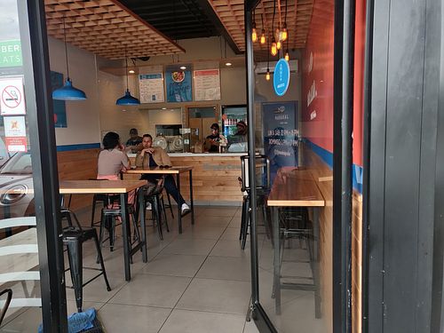 Inside at Marakai Poke in Tijuana