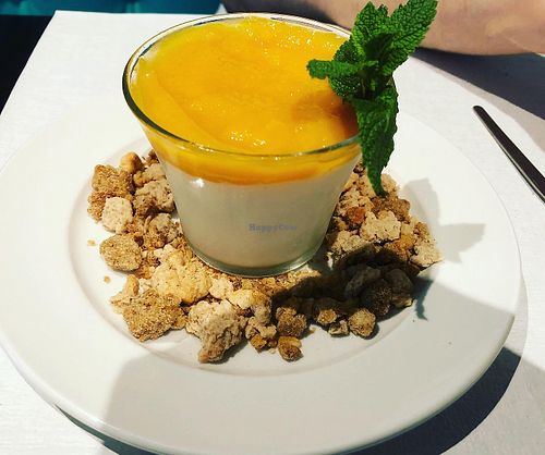 Pannacotta at Verde in Basel