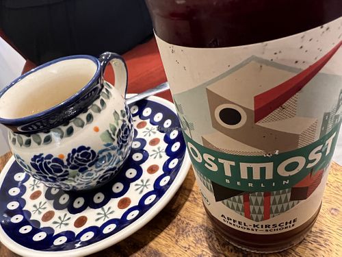 coffee & lemonade  at Vollkornbäckerei Hartwich in Berlin