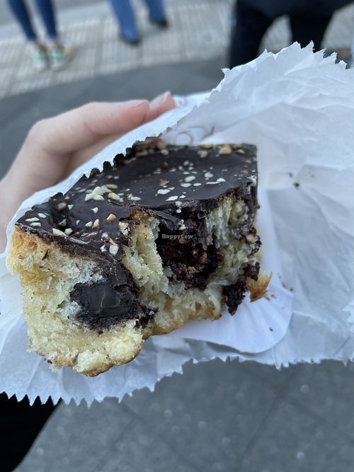 Nougat Schnecke   at Vollkornbäckerei Hartwich in Berlin