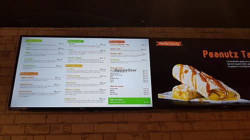 Menu at Meet The Veganz in Beirut