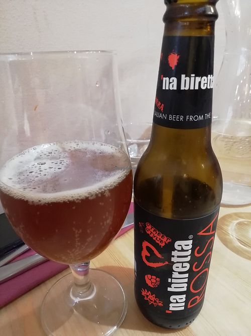 Beer! at Sora Lella Roman Vegan Restaurant in Edinburgh