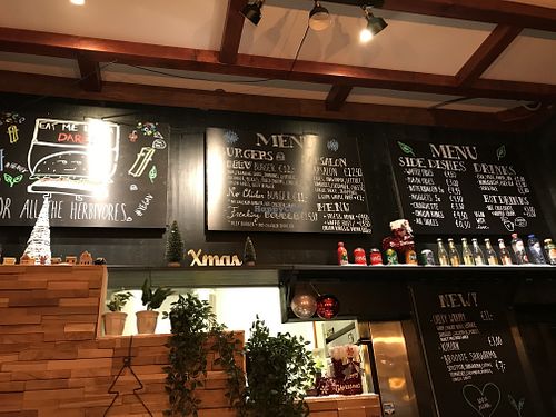 Menu at Freaking Vegan in Haarlem