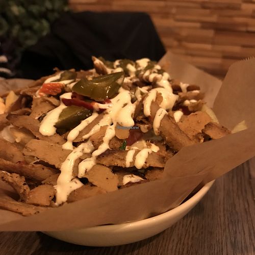 Kapsalon  at Freaking Vegan in Haarlem