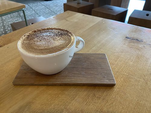 Soy mocha   at Barefoot Eatery in Christchurch