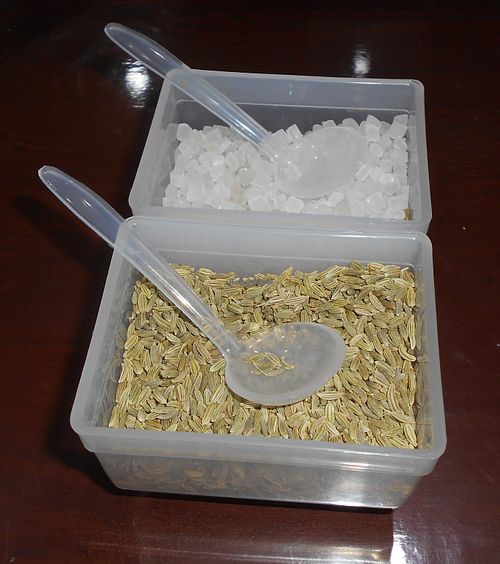 Breath freshener at Ganesh Pavitra Bhojannayla in Pattaya