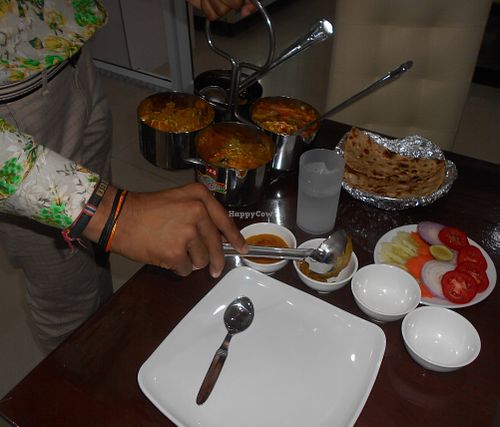 Thali at Ganesh Pavitra Bhojannayla in Pattaya