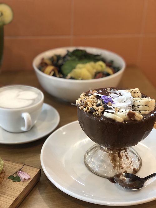 Chocofrost Smoothie Bowl at Nice Sprout in Houston