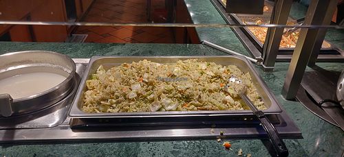 Buffet dish at Sweet Veggie in El Monte