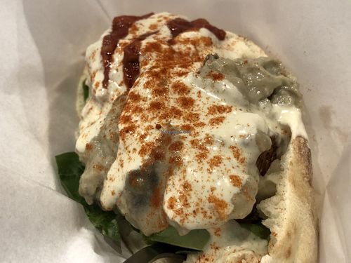 Falafel half size at Falafel Brothers - Shibuya in Tokyo