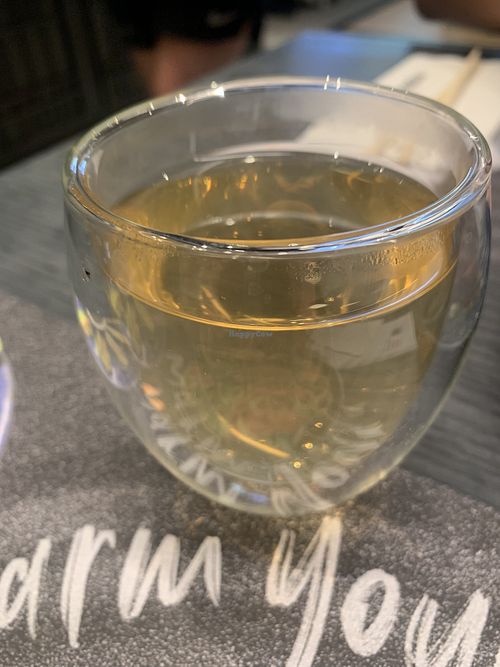 Green tea   at LHR - Wagamama - T3 in West London