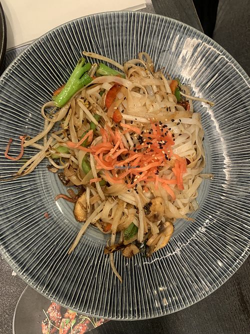 Vegan yaki soba   at LHR - Wagamama - T3 in West London