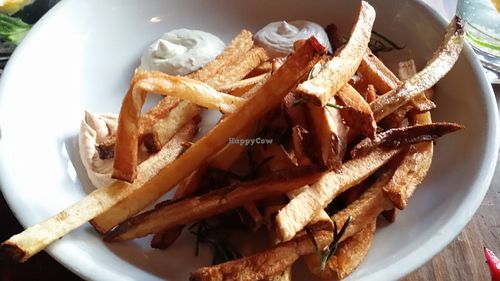 Fries at Plum Bistro in Seattle