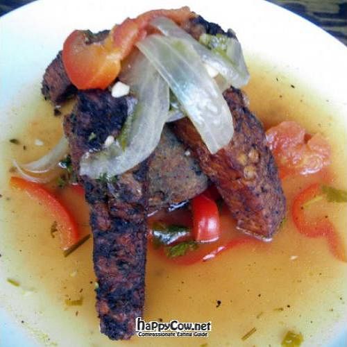 chili seitan at Plum Bistro in Seattle