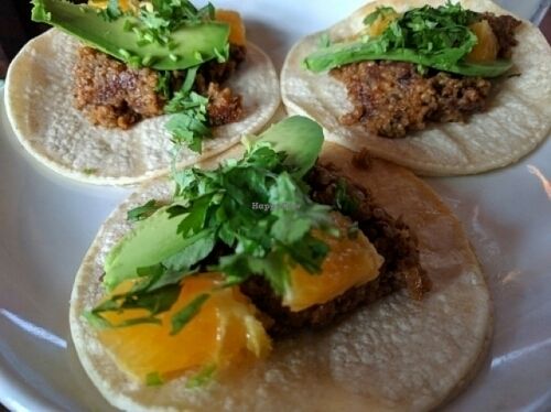 Quinoa Tacos at Plum Bistro in Seattle