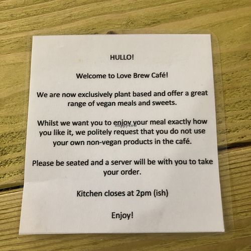 All safe  at Love Brew Scarborough in Scarborough