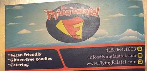 100% VEGAN and Gluten Free  at The Flying Falafel - Financial District in San Francisco