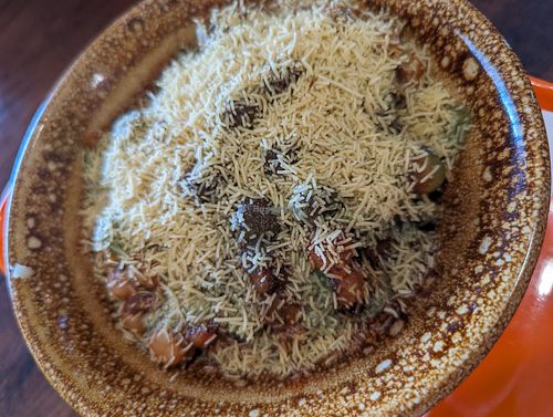 Aloo tiki chat at BailwalG in Rotorua