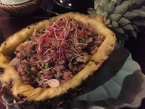 Number 32 pineapple fried rice  at Top Tep - Modern Vietnamese Kitchen & Bar in Berlin