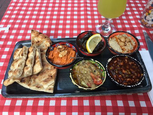 Meze plate  at Galata Lily in Istanbul