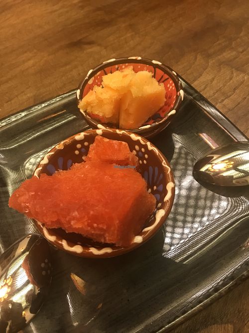 Sorbet at Galata Lily in Istanbul