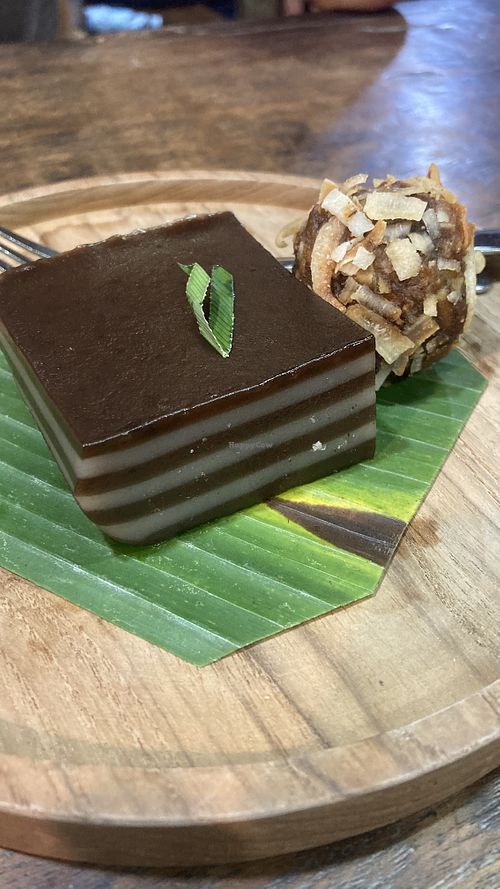 Lapis and date ball  at Tukies Coconut Shop - Jl. Monkey Forest in Ubud