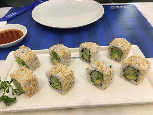 Veggie rolls  at Sumo in Muscat