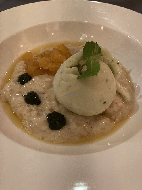 New vegan dessert (2024)  at Le Bistrot Viet in Santiago