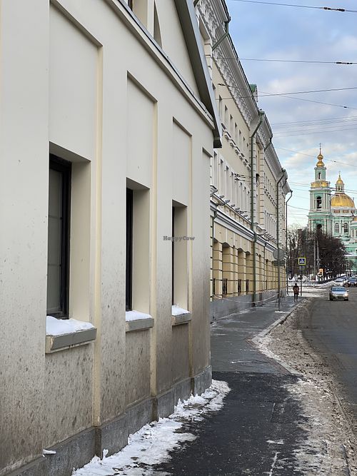 outside at Mission in Moscow