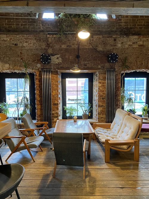 inside at Mission in Moscow