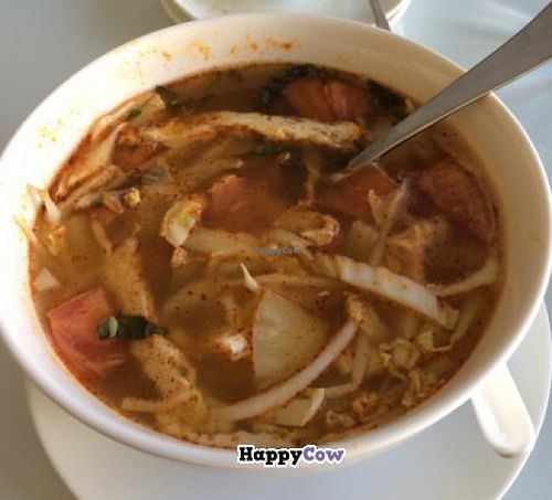 great soup at Loving Hut - Hamilton St in Worcester